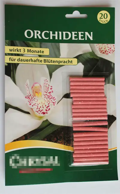 Bild von Orchideen Düngestäbchen